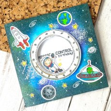 Hunkydory For the Love of Stamps - Create-A-Shaker - Outer Space & Deep Blue Sea