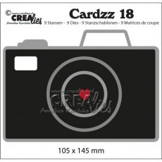 Crealies Cardzz No 18 Camera CLCZ18