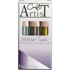 Craft Artist Glitter Touch - Metallics