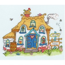 Bothy Threads Sew Dinky Cottage Counted Cross Stitch Kit