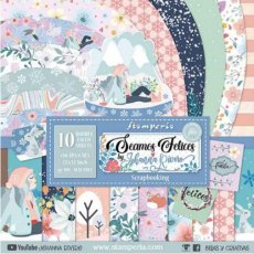 Stamperia Block 10 sheets 30.5x30.5 (12"x12") Double Face Seamos Felices