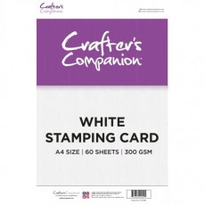 Crafter's Companion A4 White Stamping Card