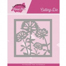 Yvonne Creations - Floral Pink - Floral Pink Square Die