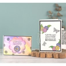 Lisa Horton Flower Journaling A5 Clear Stamp Set
