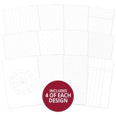 Moonstone Memory Book - A5 Page Templates Paper Pad