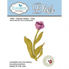 Elizabeth Craft Designs - Garden Notes - Tulip 1000