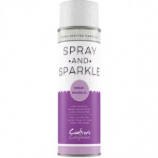 Crafter's Companion Spray & Sparkle Pearl Diamond Glitter Varnish 4 For £23