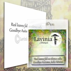 Lavinia Stamps - Red Leaves LAV574