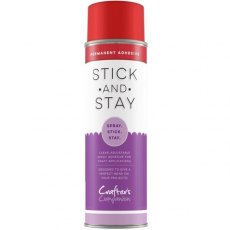 Crafter's Companion Stick & Stay Mounting Adhesive (Red Can) 4 For £23