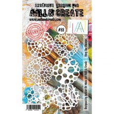Aall & Create A6 Stencil #88 - Ring the Changes