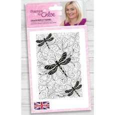 Stamps by Chloe - Dragonfly Panel A6 Clear Stamp