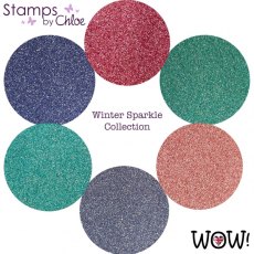 Stamps by Chloe - Set of 6 WOW Embossing Powders - Winter Sparkle Collection