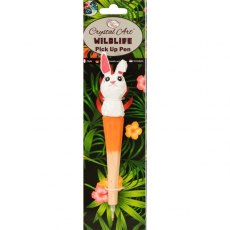 Craft Buddy Rabbit Wildlife Crystal Pick-Up Pen, 18cm