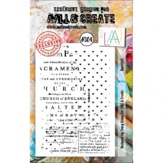 Aall & Create A7 Stamp #304 - Heartfelt