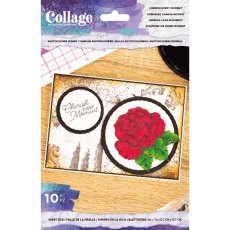 Crafters Companion Collage Stamp - Cherish Every Moment