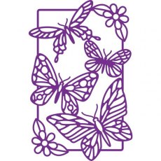 Gemini Decorative Outline Stamp & Die - Dancing Butterflies - CLEARANCE
