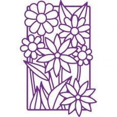 Gemini Decorative Outline Stamp & Die - In Full Bloom