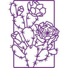 Gemini Decorative Outline Stamp & Die - Sweet Succulent - CLEARANCE