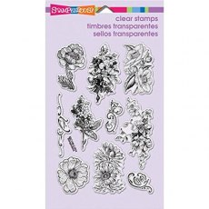 Stampendous Clear Stamps - Frantage Flowers