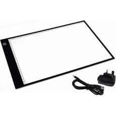 Purelite LED A4 Ultra Wafer Thin Light Box- with Adjustable Natural Daylight Effect