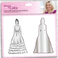 Stamps by Chloe Frilly Dress Stamp and Die Collection - £5 OFF ANY 4