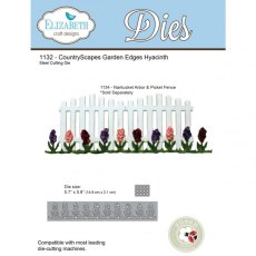 Elizabeth Craft Designs - Countryscapes Garden Edges Hyacinth 1132