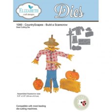 Elizabeth Craft Designs - Countryscapes - Build a Scarecrow 1080