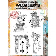 Aall & Create A4 Stamp #264 - Archway