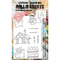 Aall & Create A6 Stamp #286 - Best Mate