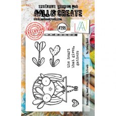 Aall & Create A7 Stamp #298 - The Giving Heart