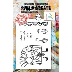 Aall & Create A7 Stamp #300 - Look Cute