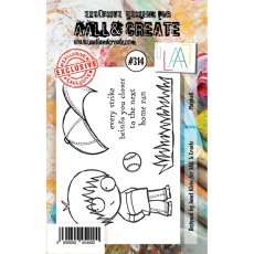 Aall & Create A7 Stamp #314 - Playball