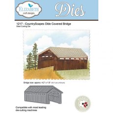 Elizabeth Craft Designs - Countryscapes - Olde Covered Bridge 1217