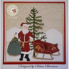 Elizabeth Craft Designs - Build a Father Christmas 1211