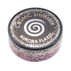 Cosmic Shimmer Aurora Flakes Blissful Berry 50ml - 4 for £19