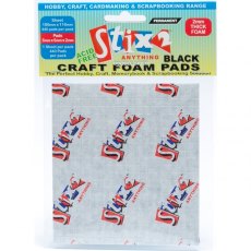 Craft Foam Pads Black 5mm x 5mm x 2mm £2 Off Any 4
