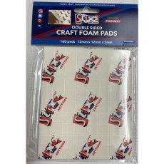 Craft Foam Pads - 12mm x 12mm x 2mm £2 Off Any 4