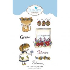 Elizabeth Craft Designs - Clear Stamp - Garden Party CS084