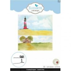 Elizabeth Craft Designs - Countryscapes - Land & Sea 1365
