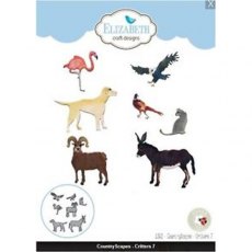 Elizabeth Craft Designs - Countryscapes - Critters 7 1362