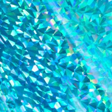 Couture Creations Cyan Foil (Iridescent Triangular Pattern) CO726050 - 4 For £13