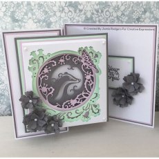 Creative Expressions Paper Cuts Badger & The Butterfly Craft Die