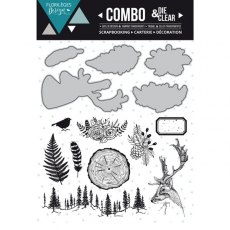 Florileges Design - Clear Stamp & Die INTO THE WOODS FDCLD21701