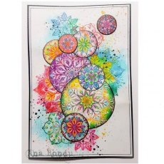 Carabelle Studio - Rubber Stamps - A6 - Floral Elements by Birgit Koopsen