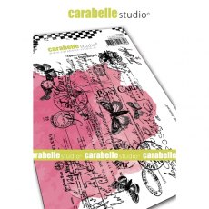Carabelle Studio - Rubber Stamps - A6 - Background : Poscard by Jen Bishop