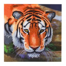 Craft Buddy "Tiger" Crystal Art Card Kit CCK-A40