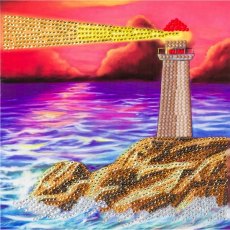 Craft Buddy "Lighthouse" Crystal Art Card Kit CCK-A49