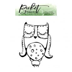 Picket Fence Studios Quilting Owl Clear Stamps (OWL-105)