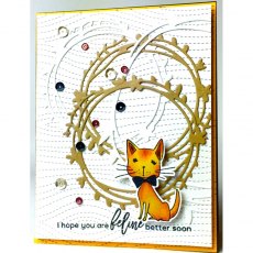 Picket Fence Studios Pretty Kitties Clear Stamps (A-102)