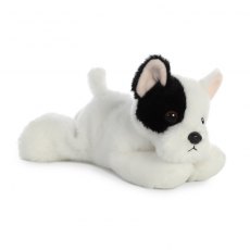 Aurora World 8" Mini Flopsie Fuzzy French Bulldog Dog Soft Toy With Tag
